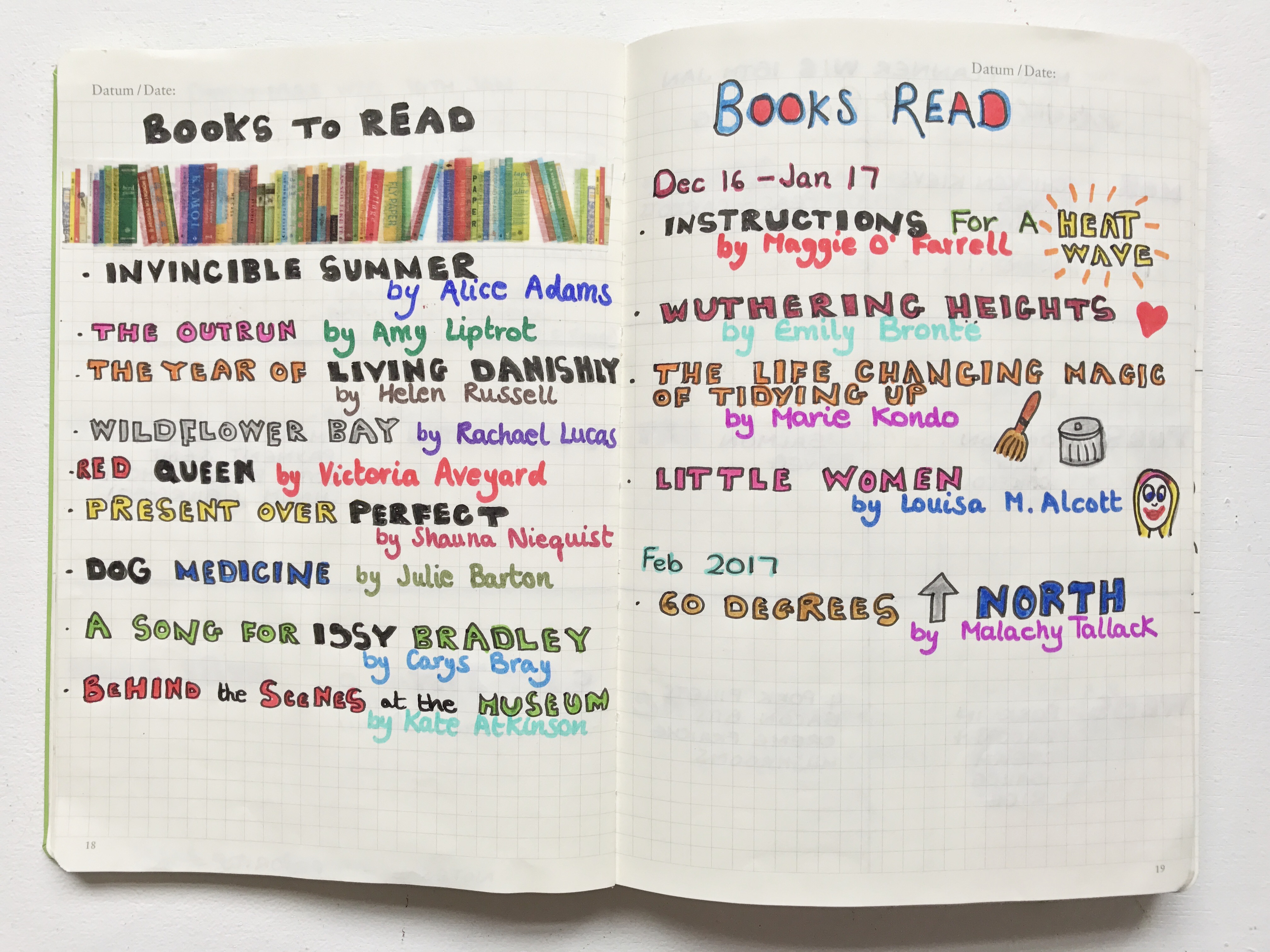 bullet-journal-book-log