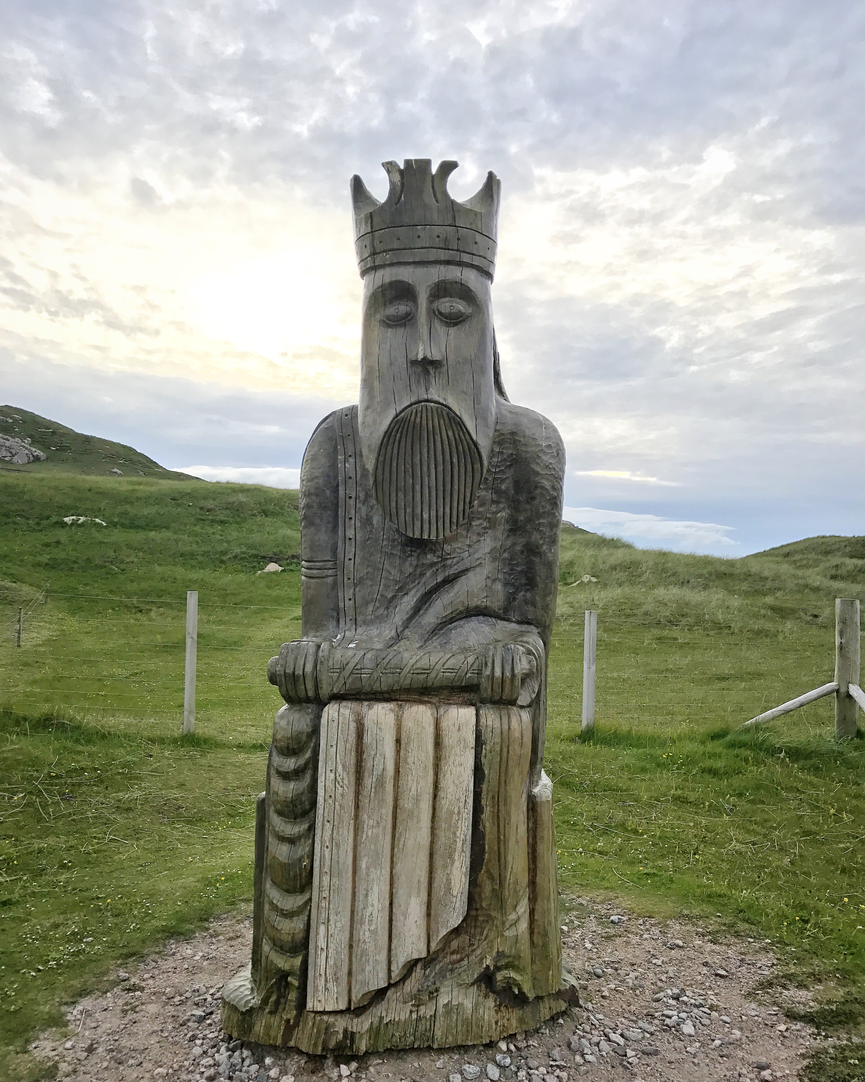 Lewis Chessmen Sculpture.JPG