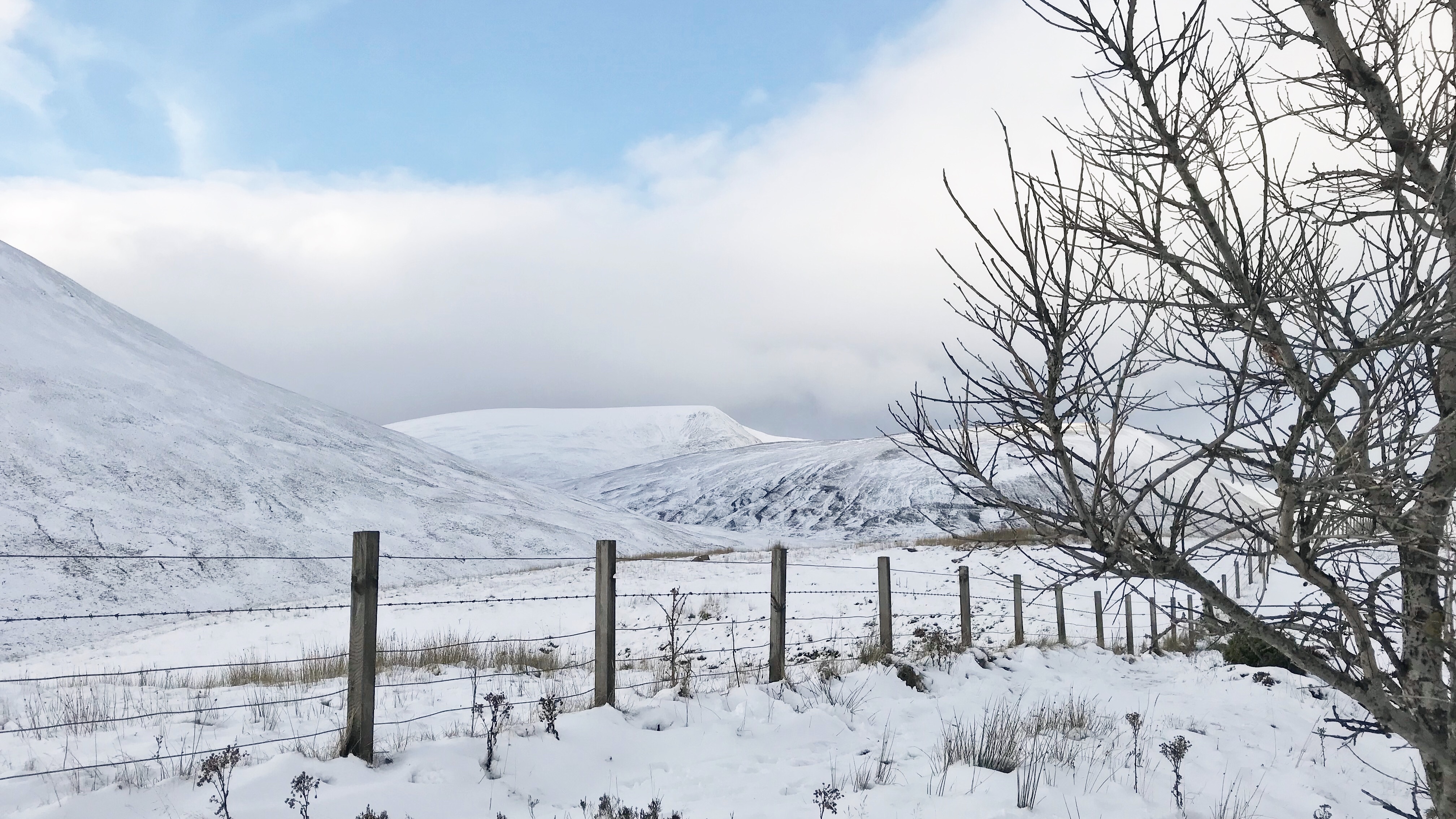 Snow in the Highlands