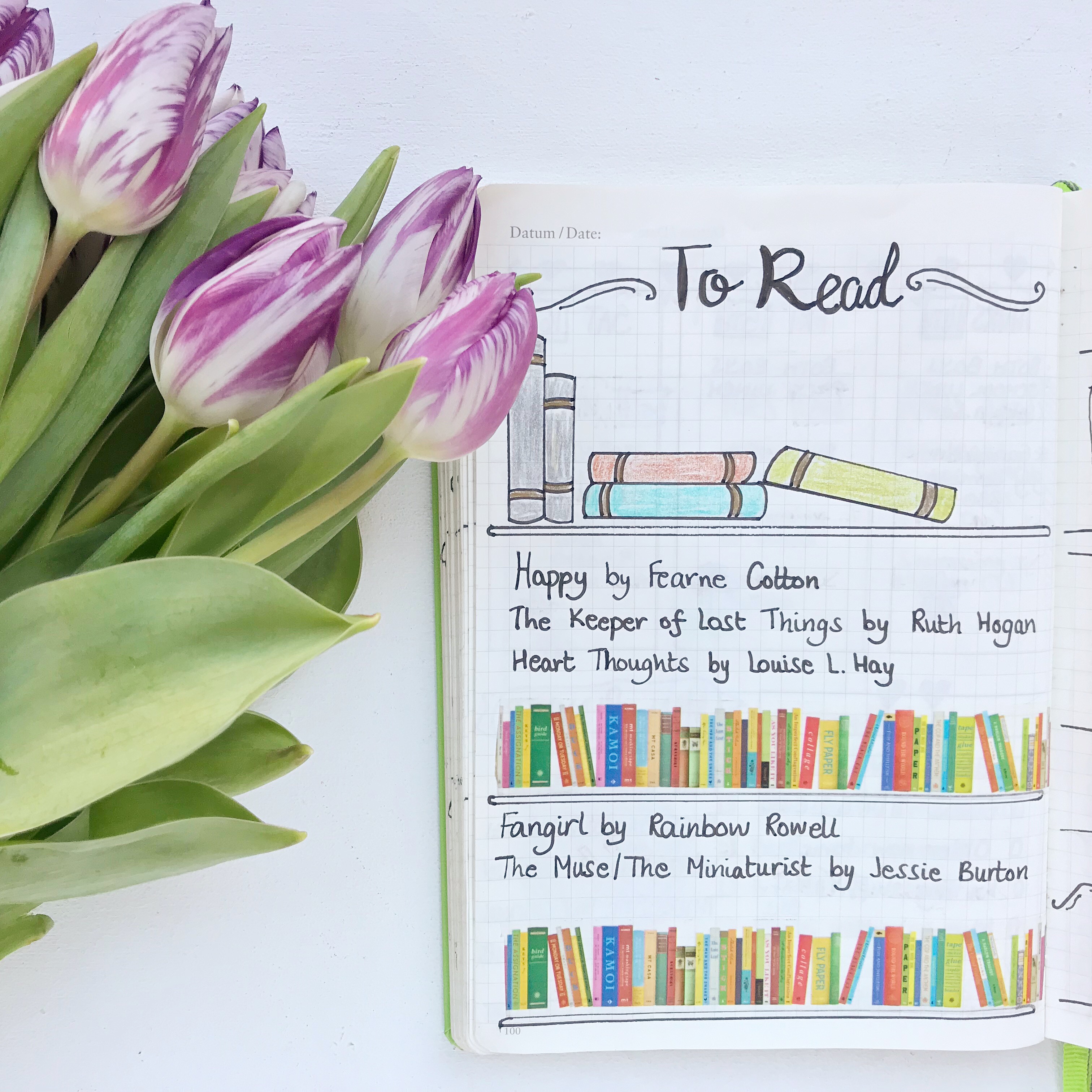 Bullet Journal Ideas 2018 - To Read