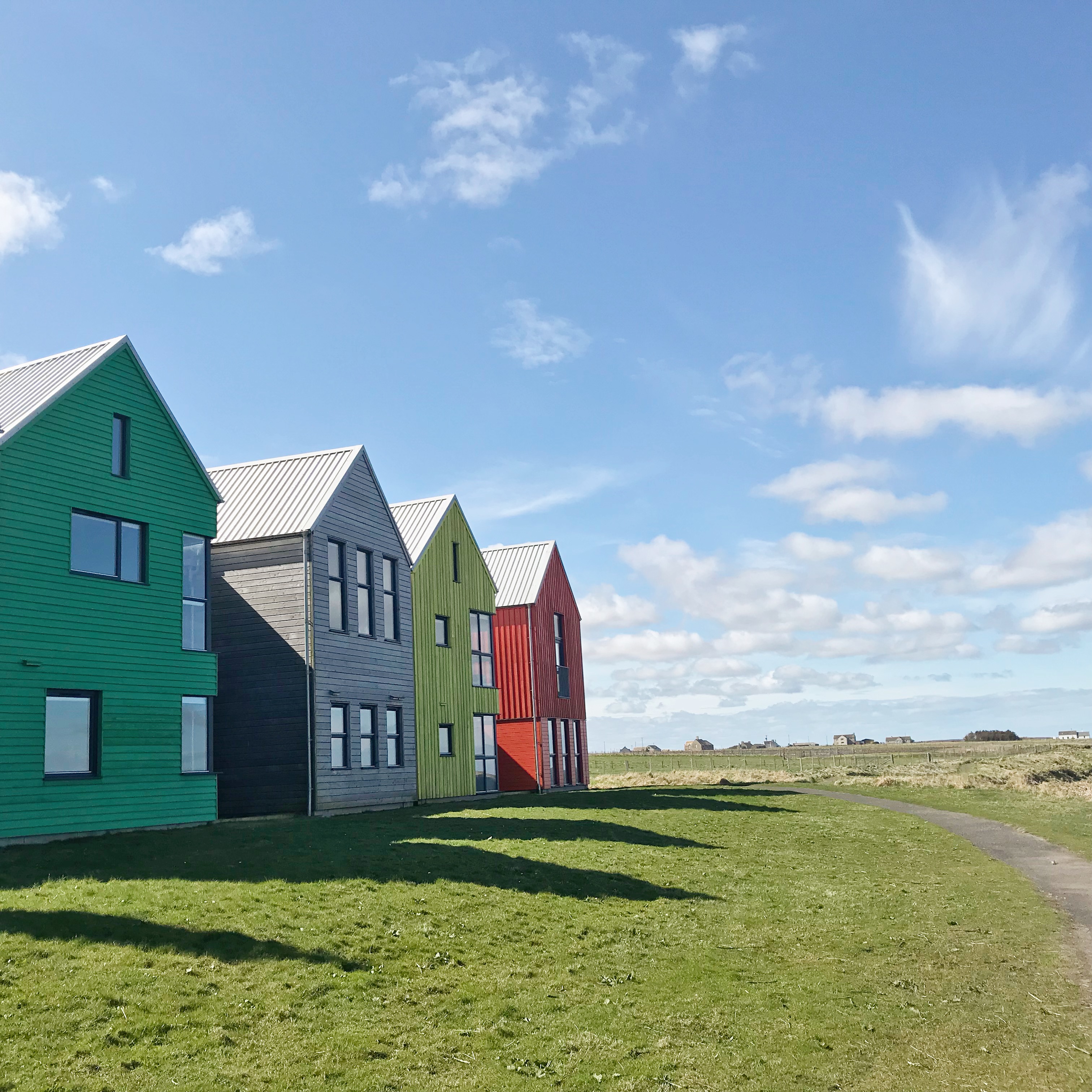 John O Groats Coloured Lodges.JPG