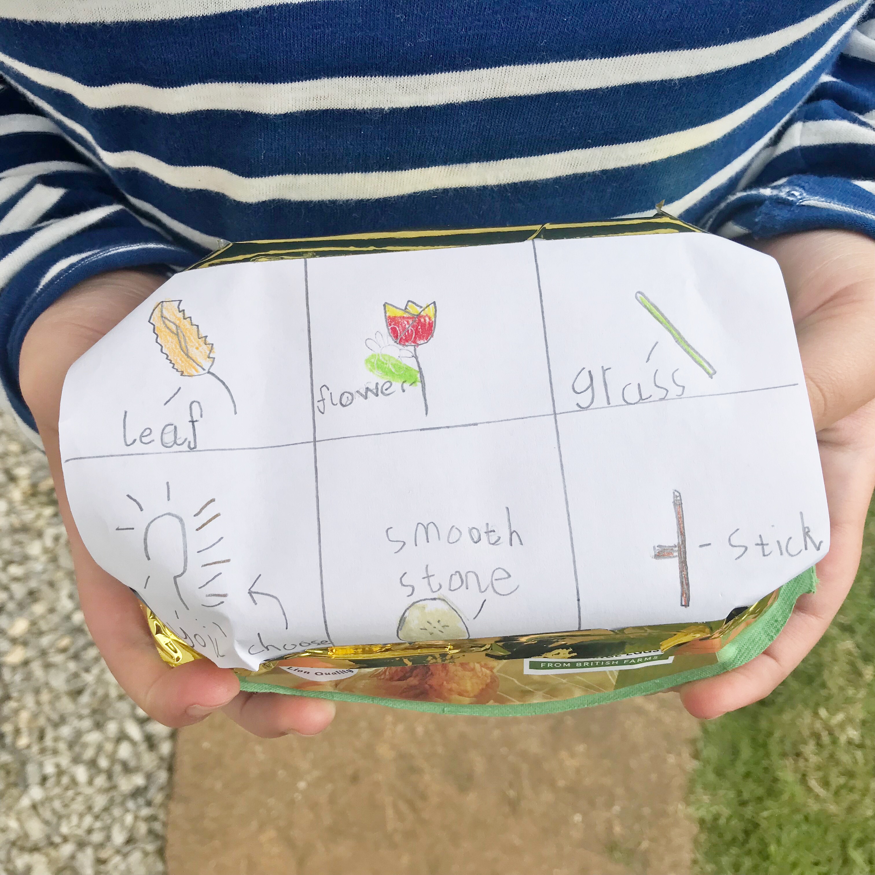 Egg Box Treasure Hunt