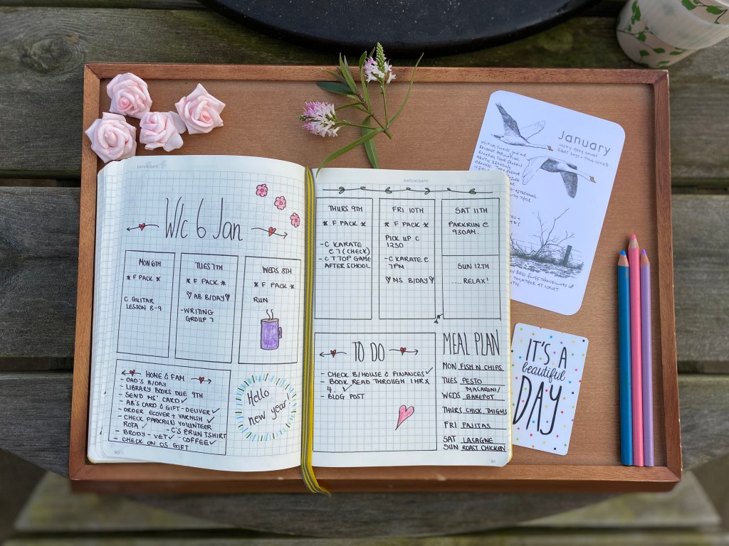 Bullet Journal 2020 Weekly Spread