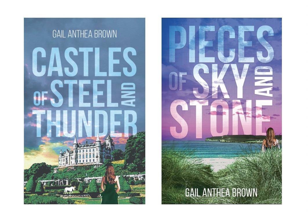 Cover images for Castles of Steel and Thunder duology Gail A Brown