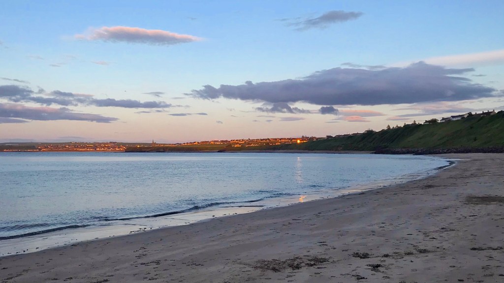 Caithness Beach on Summer Solstice