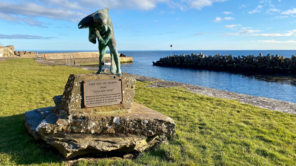 Neil M. Gunn Memorial Statue Dunbeath