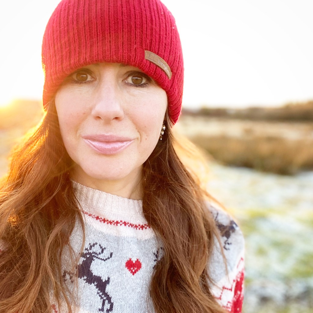 Gail in Christmas Jumper