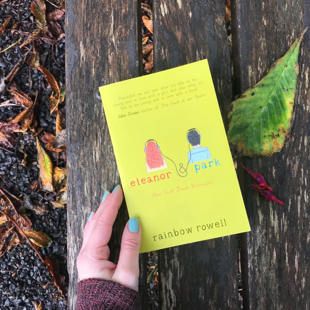 Eleanor and Park Book on bench