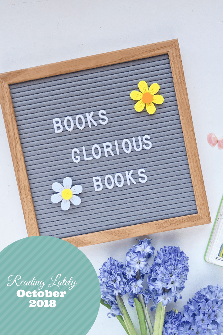 'Books, Glorious Books' written on letterboard with flowers