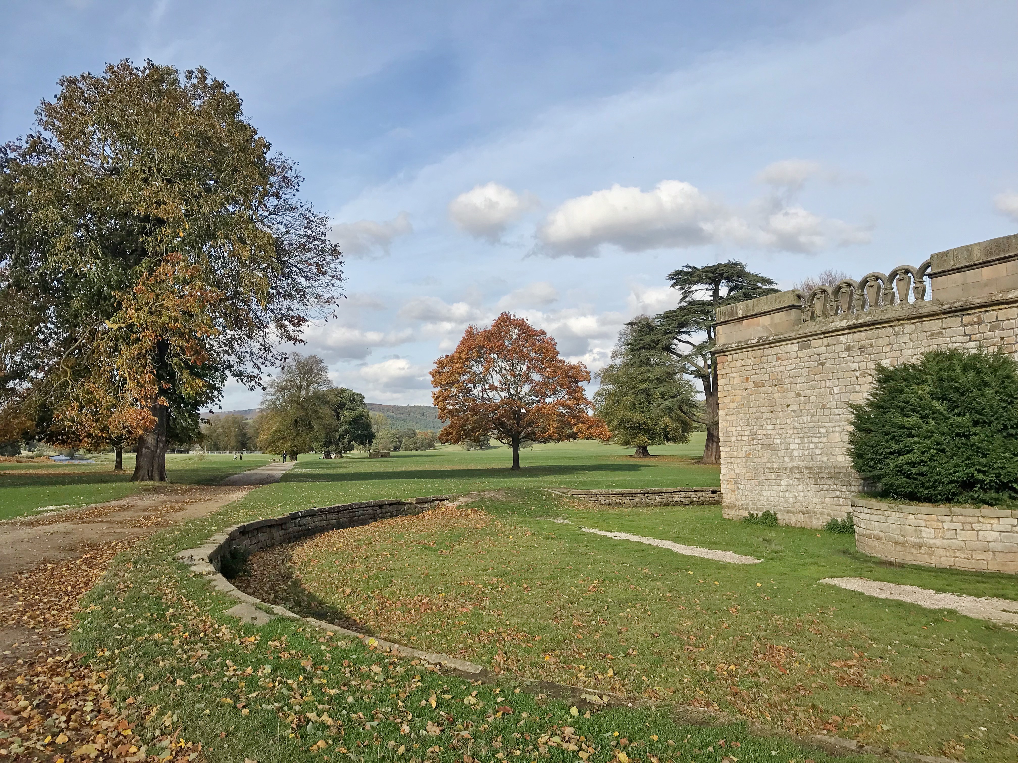 Views around Chatsworth House Estate, Peak District