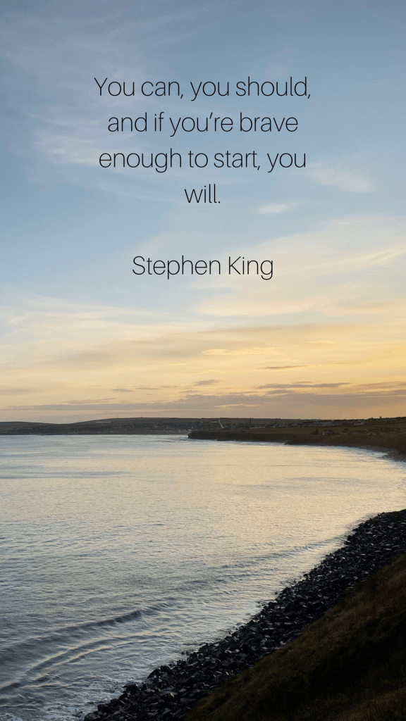 Stephen King quote