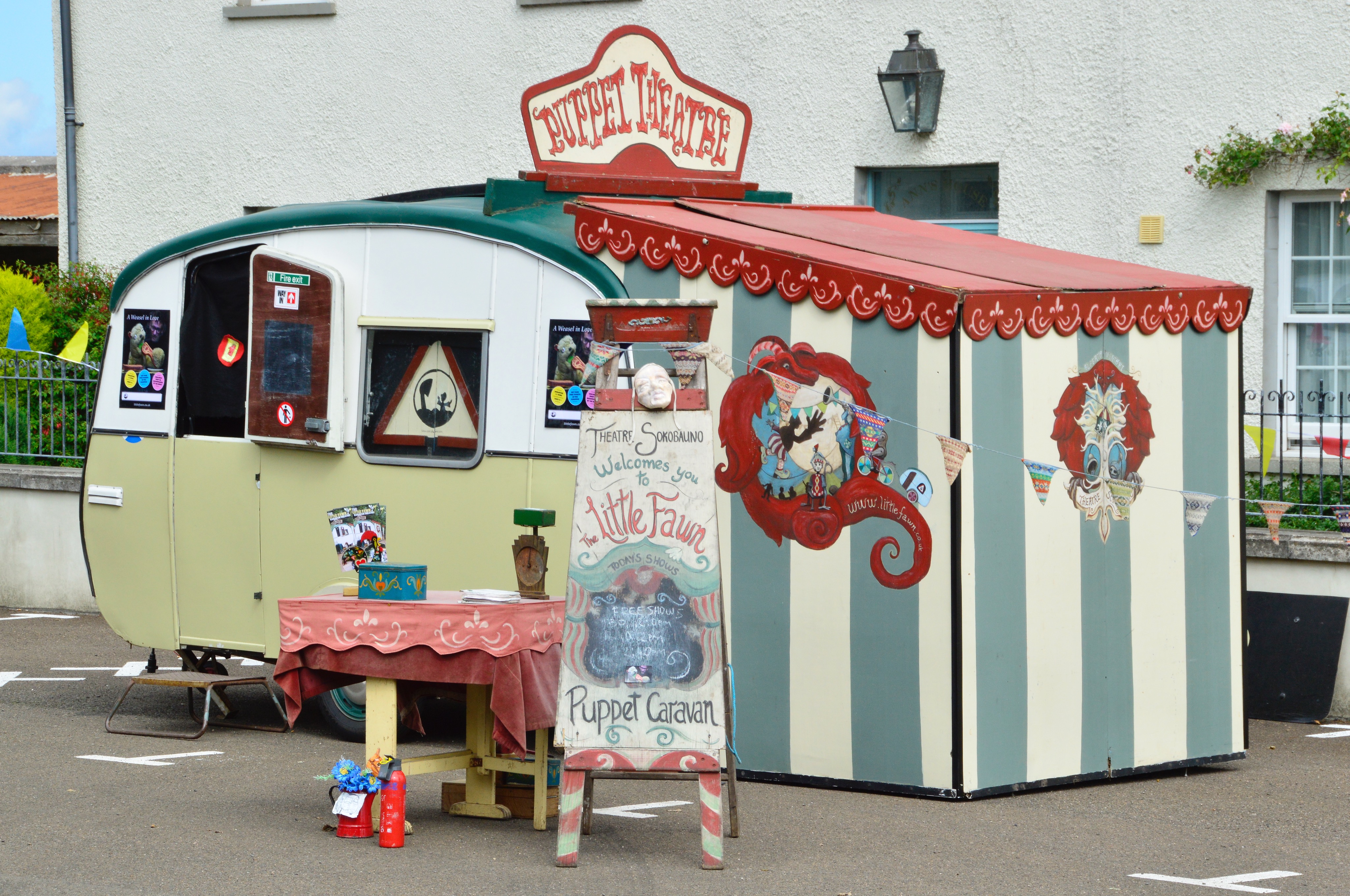 Photo of Little Fawn Touring Puppet Theatre Caravan