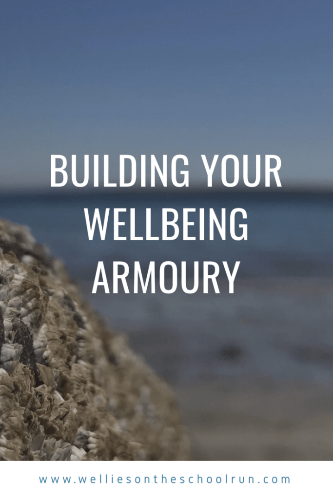 Building your Wellbeing Armoury Pinterest Graphic