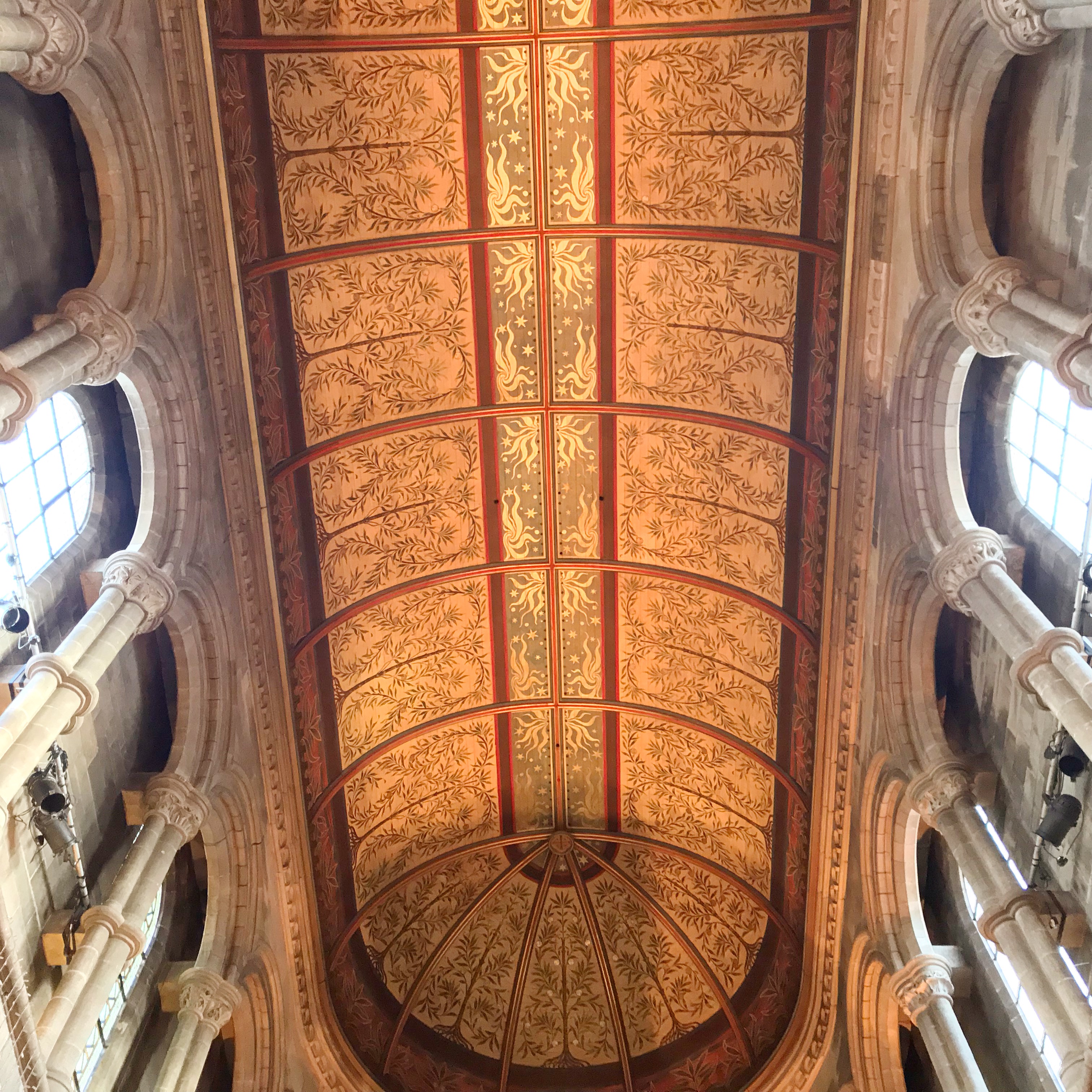 Roof of the Mansfield Traquair Centre, Edinburgh