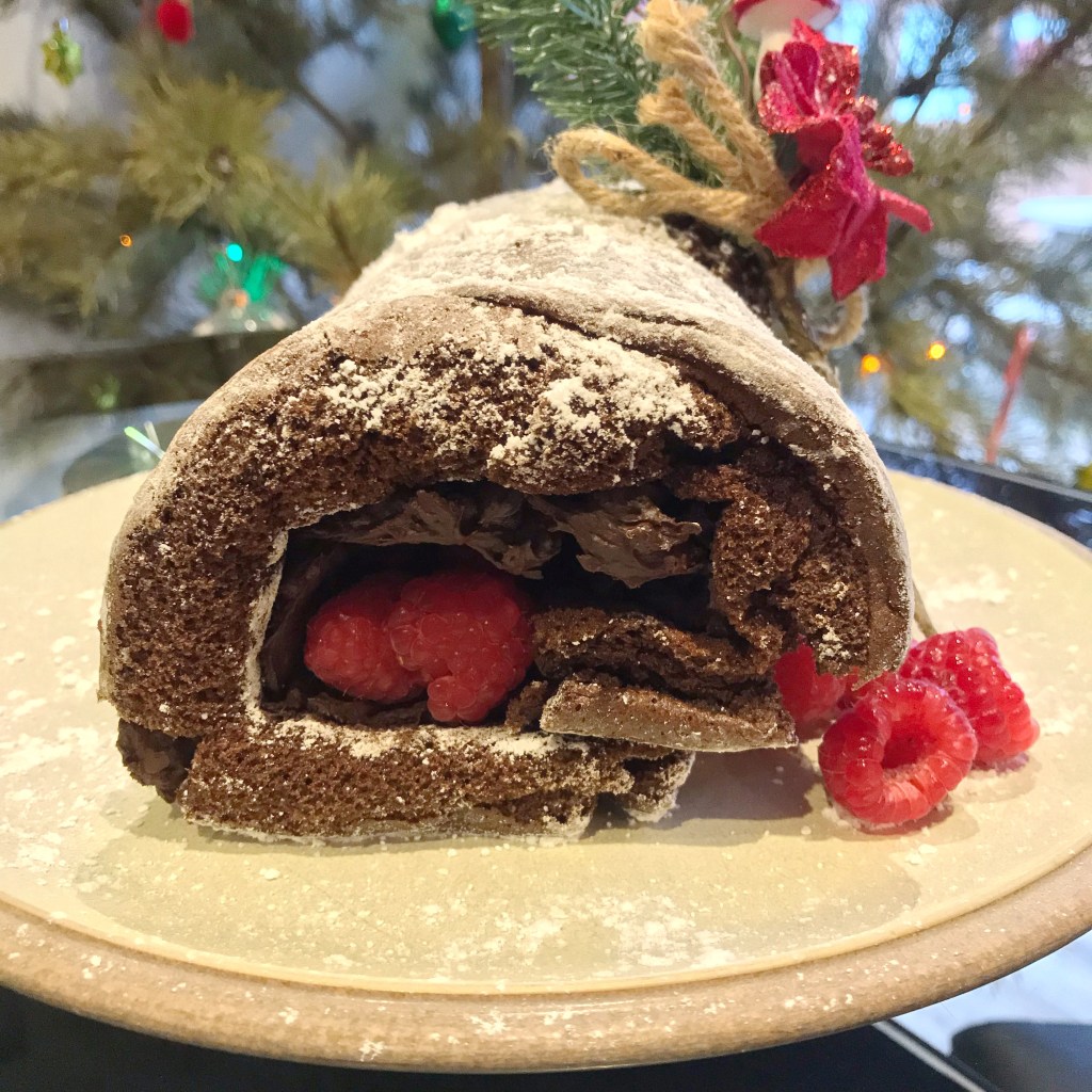 Dairy and Gluten Free Yule Log