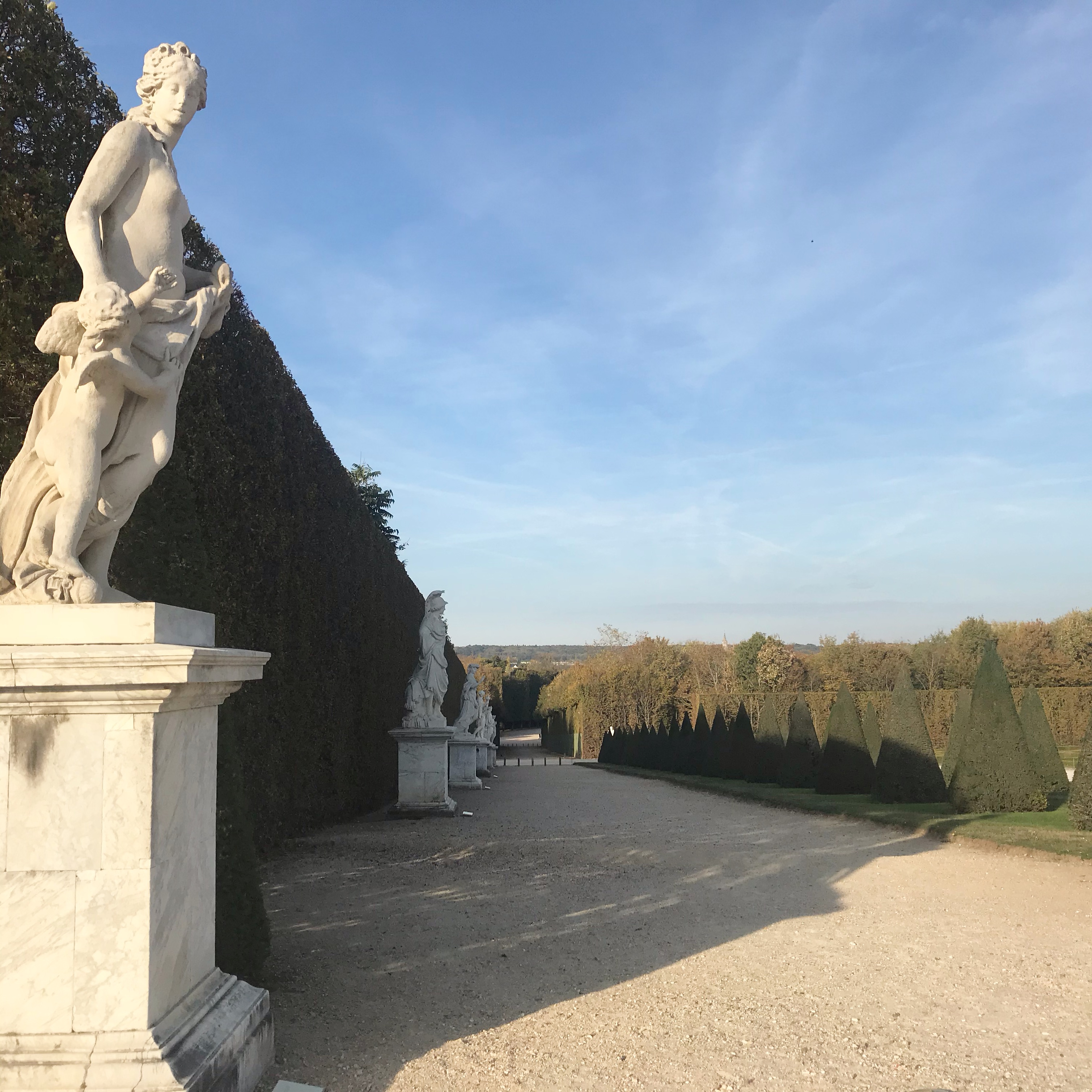 Statues at the Palace of Versailles