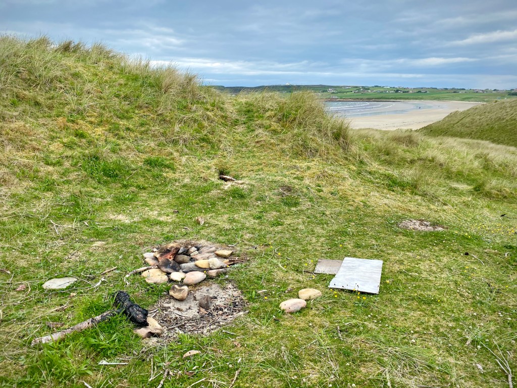 Fires, Dunnet Beach Dunes NC500