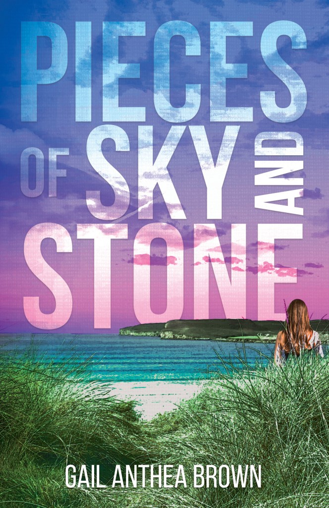 Cover image, Pieces of Sky and Stone by Gail Anthea Brown