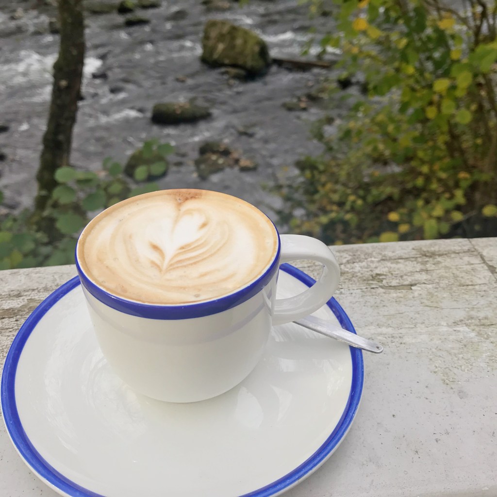 Coffee from Chesters by the River in Lake District